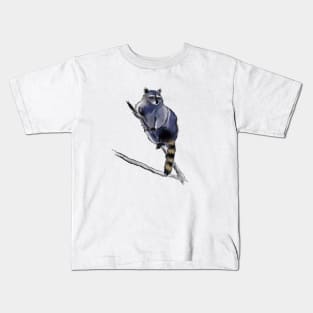 Raccoon Frend Kids T-Shirt